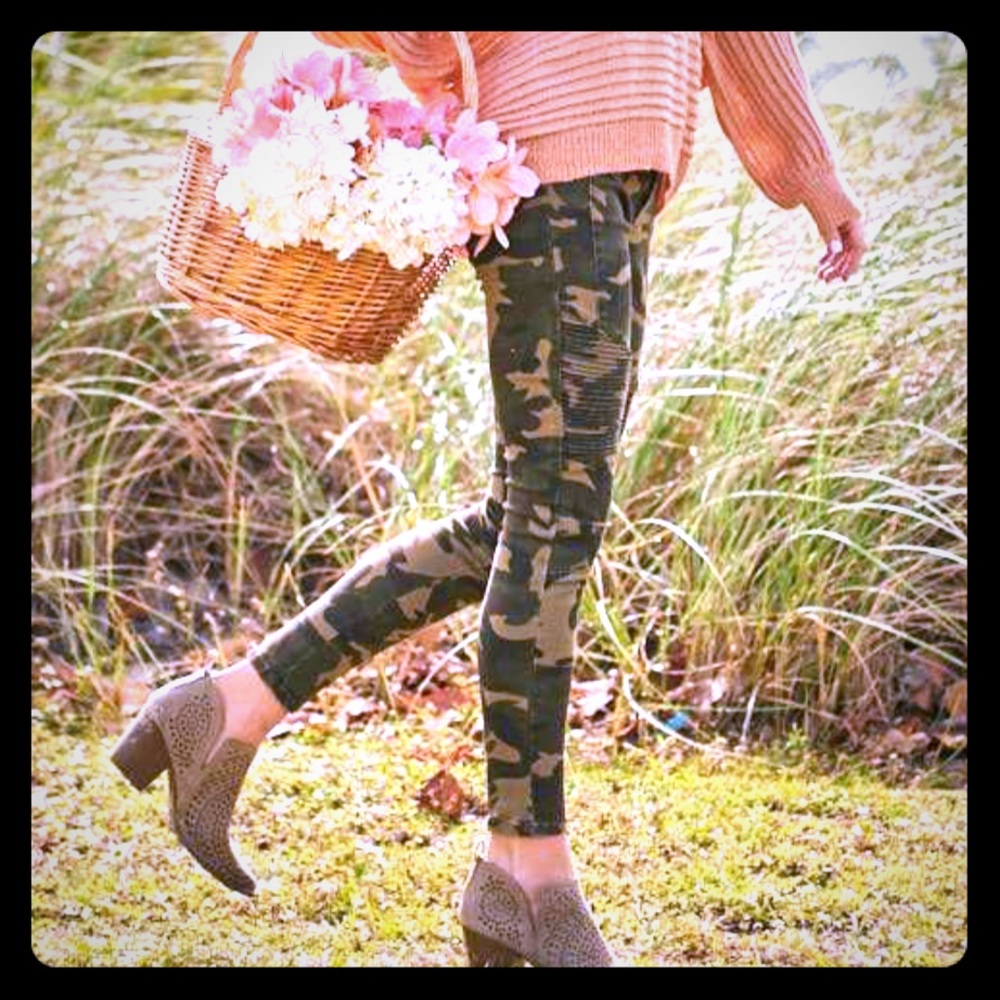 💍Camo Moto Pants💍